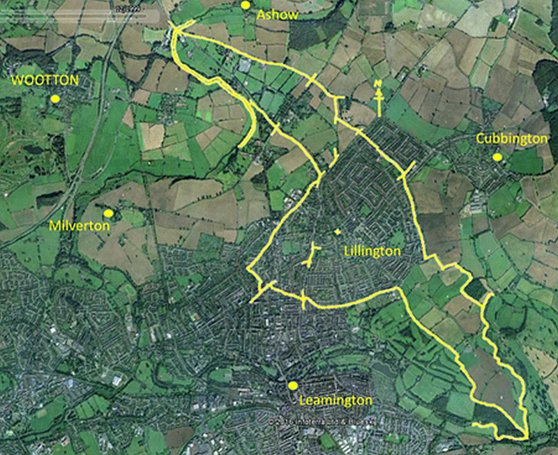 Former parish boundary
